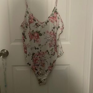 Flower bodysuit
